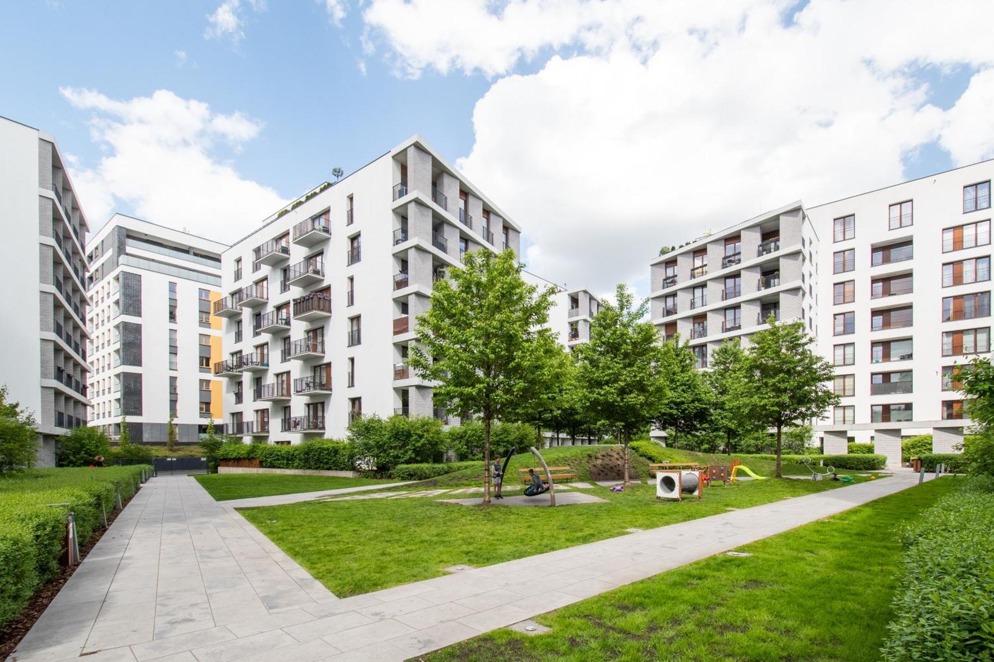 Moko City Apartments Варшава Экстерьер фото